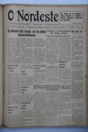 Página do jornal O Nordeste de janeiro de 1944