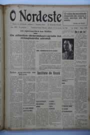 Página do jornal O Nordeste de janeiro de 1944