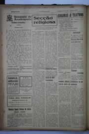 Página do jornal O Nordeste de janeiro de 1944