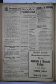 Página do jornal O Nordeste de janeiro de 1944