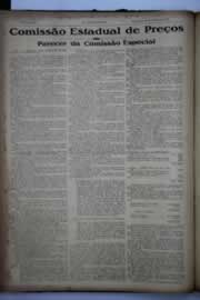 Página do jornal O Nordeste de janeiro de 1944