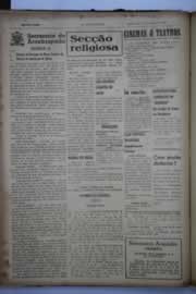 Página do jornal O Nordeste de janeiro de 1944