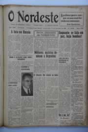 Página do jornal O Nordeste de fevereiro de 1944