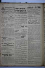 Página do jornal O Nordeste de fevereiro de 1944