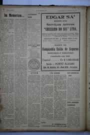 Página do jornal O Nordeste de fevereiro de 1944