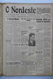 Página do jornal O Nordeste de fevereiro de 1944