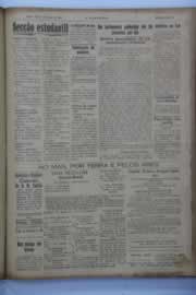 Página do jornal O Nordeste de março de 1944
