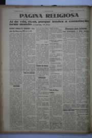 Página do jornal O Nordeste de março de 1944