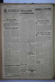 Página do jornal O Nordeste de março de 1944
