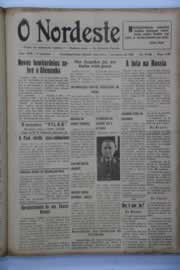 Página do jornal O Nordeste de março de 1944