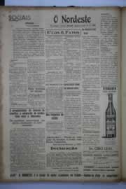 Página do jornal O Nordeste de março de 1944