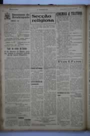 Página do jornal O Nordeste de março de 1944