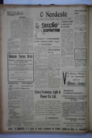 Página do jornal O Nordeste de março de 1944