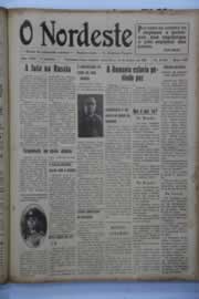 Página do jornal O Nordeste de março de 1944