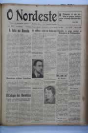 Página do jornal O Nordeste de março de 1944