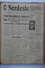 Página do jornal O Nordeste de março de 1944