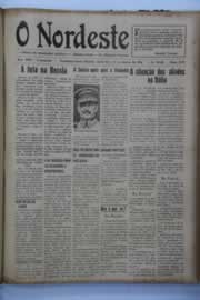 Página do jornal O Nordeste de março de 1944
