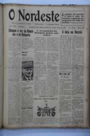 Página do jornal O Nordeste de março de 1944
