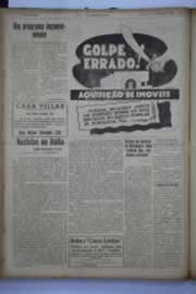 Página do jornal O Nordeste de março de 1944