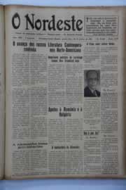Página do jornal O Nordeste de março de 1944