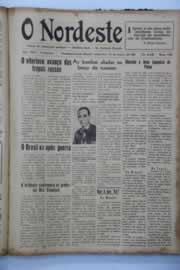 Página do jornal O Nordeste de março de 1944