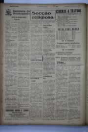 Página do jornal O Nordeste de março de 1944
