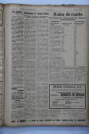 Página do jornal O Nordeste de março de 1944