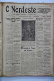 Página do jornal O Nordeste de abril de 1944