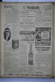 Página do jornal O Nordeste de abril de 1944