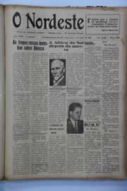 Página do jornal O Nordeste de abril de 1944