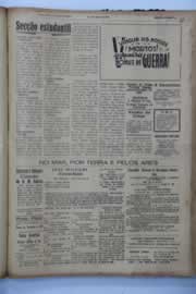 Página do jornal O Nordeste de abril de 1944