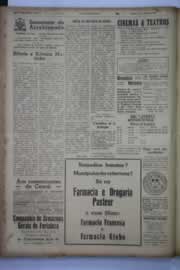 Página do jornal O Nordeste de abril de 1944