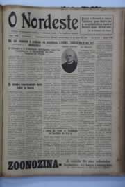 Página do jornal O Nordeste de abril de 1944