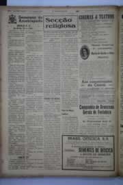 Página do jornal O Nordeste de abril de 1944