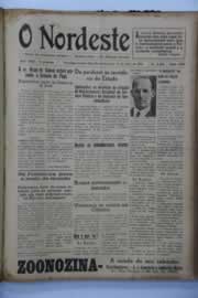 Página do jornal O Nordeste de abril de 1944