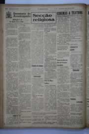 Página do jornal O Nordeste de abril de 1944