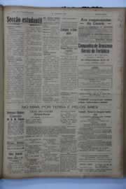 Página do jornal O Nordeste de abril de 1944