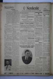 Página do jornal O Nordeste de abril de 1944