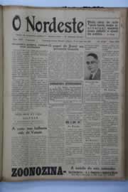 Página do jornal O Nordeste de abril de 1944