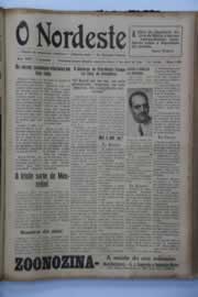 Página do jornal O Nordeste de abril de 1944