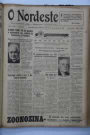 Página do jornal O Nordeste de abril de 1944