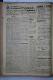 Página do jornal O Nordeste de abril de 1944