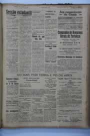 Página do jornal O Nordeste de abril de 1944