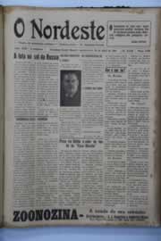 Página do jornal O Nordeste de abril de 1944