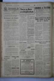 Página do jornal O Nordeste de abril de 1944