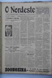 Página do jornal O Nordeste de abril de 1944
