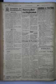 Página do jornal O Nordeste de abril de 1944