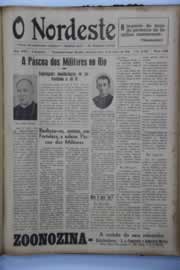 Página do jornal O Nordeste de maio de 1944