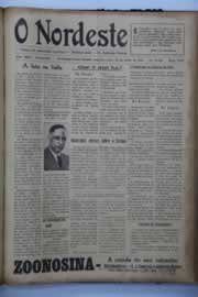 Página do jornal O Nordeste de maio de 1944