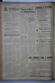 Página do jornal O Nordeste de maio de 1944
